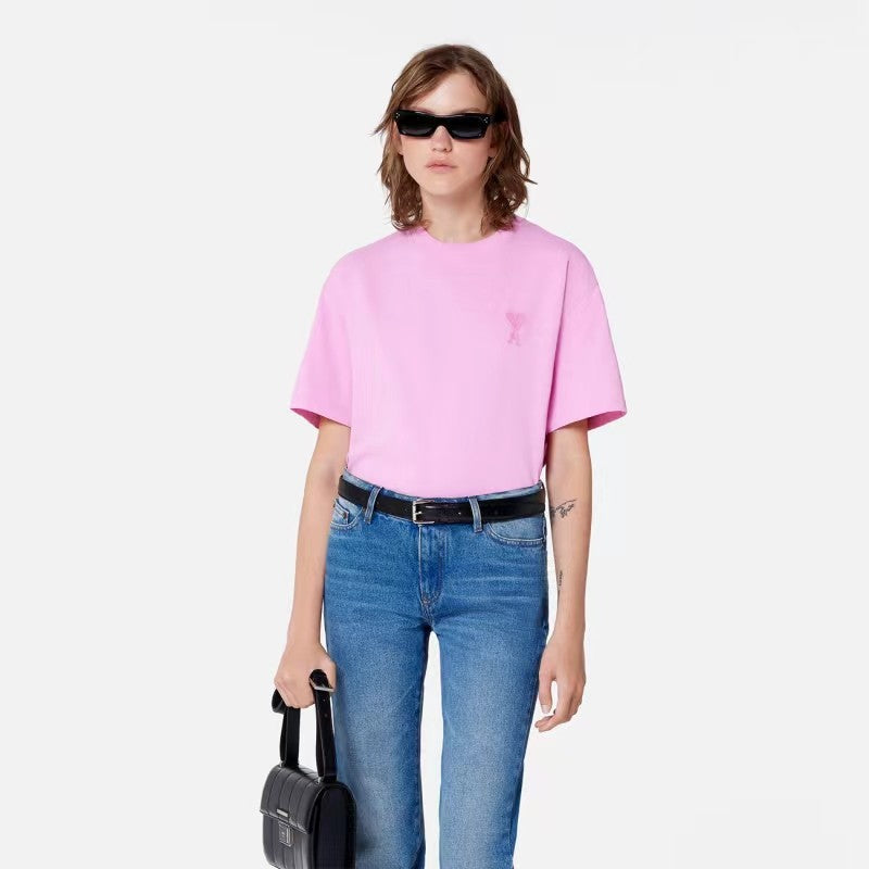 T-shirt Ami avec A-HEART brodé