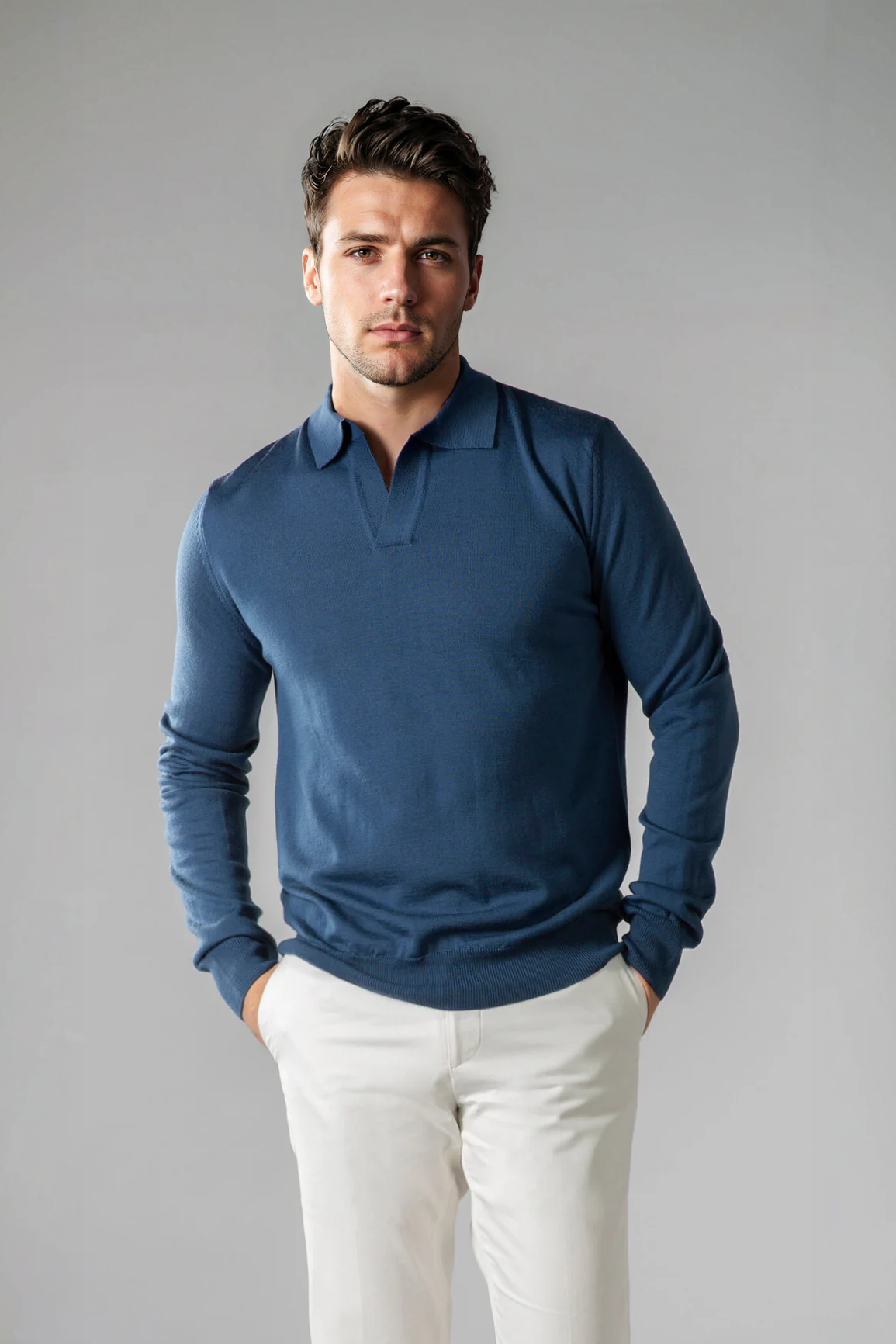 Pull en laine cash Mont Blanc