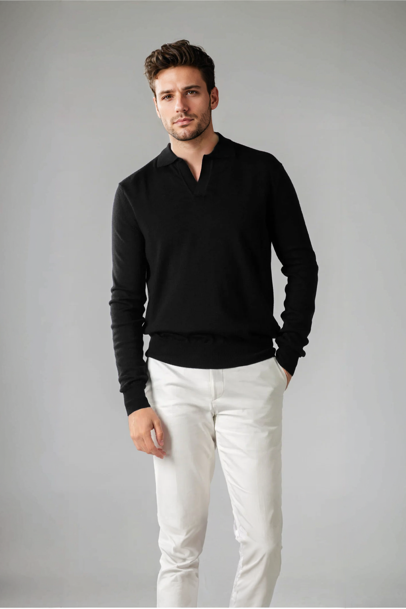 Pull en laine cash Mont Blanc