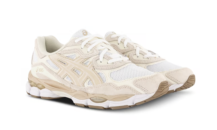 Asics Gel Nyc Blanc Plume Gris