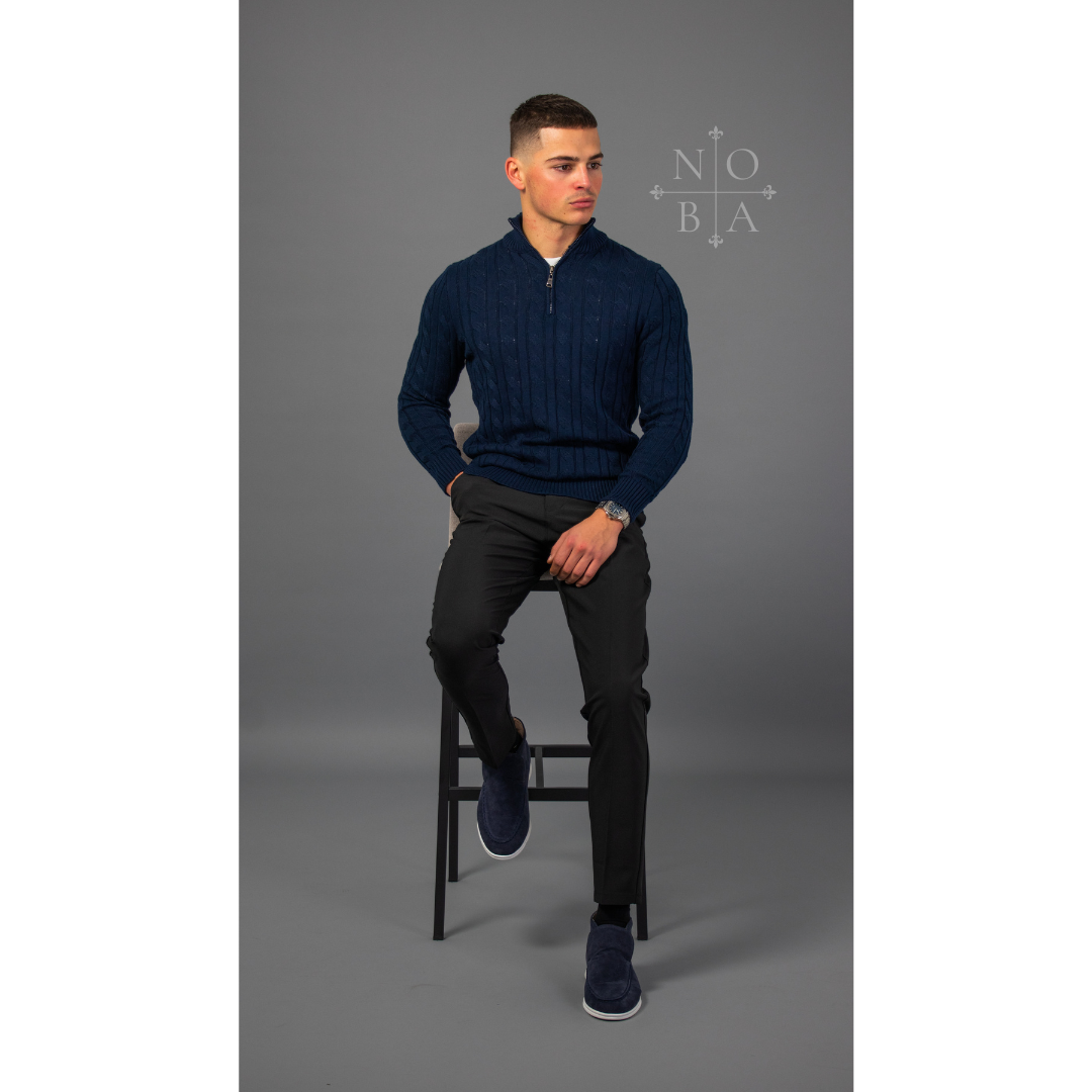 Constance - Pull demi-zip