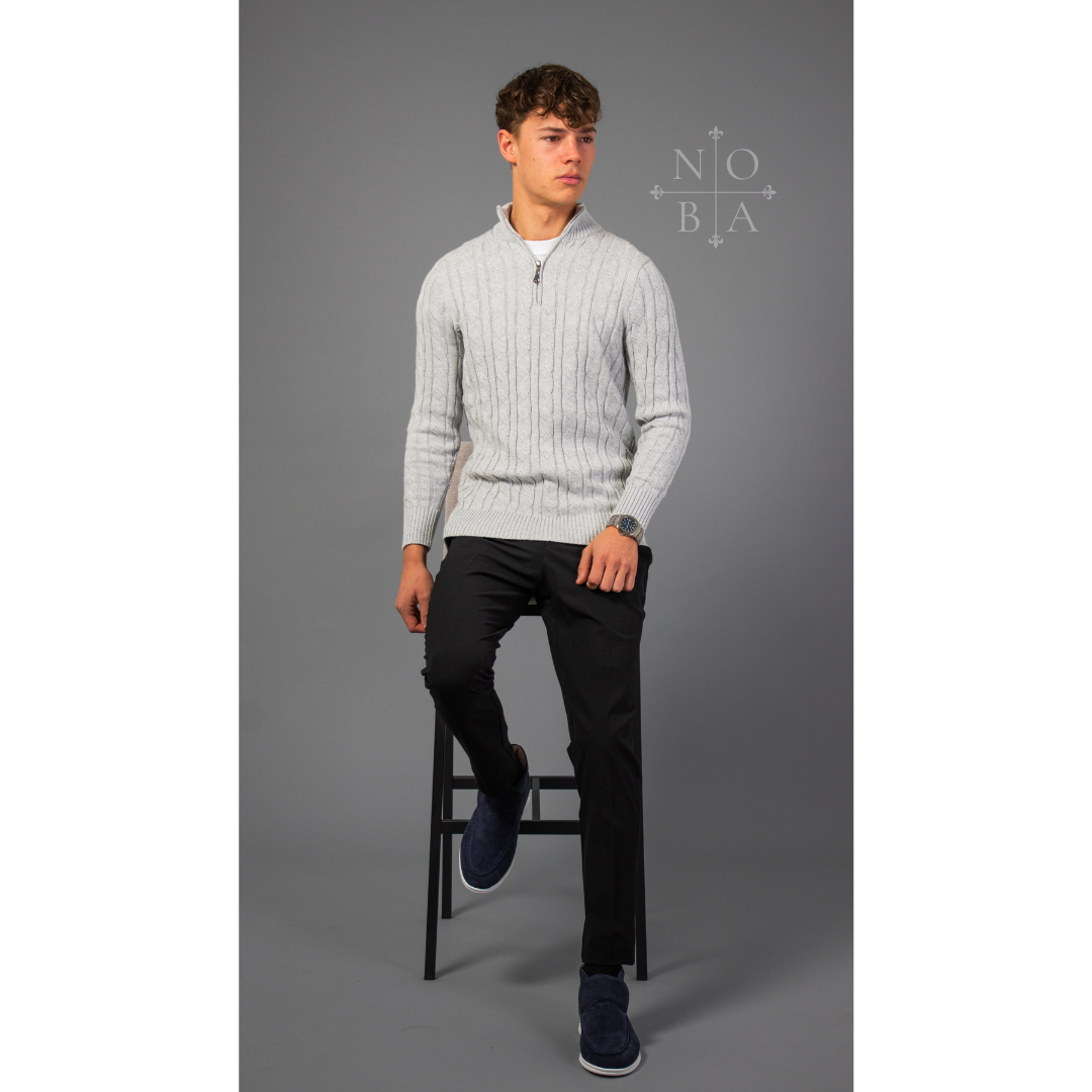 Constance - Pull demi-zip