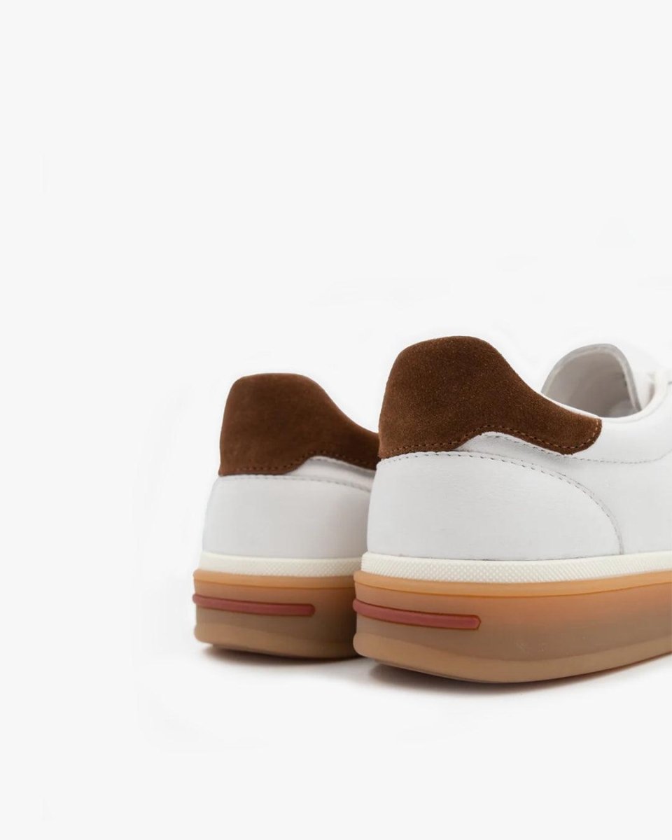 Baskets décontractées en cuir